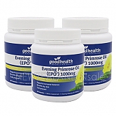 굿헬스 달맞이꽃종자유(감마리놀렌산) 1000mg 300캡슐 3통 *