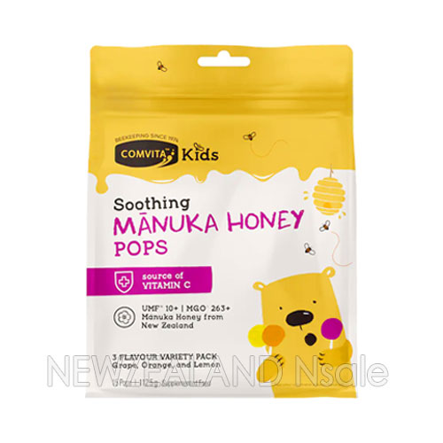콤비타 키즈 마누카허니 수딩 롤리팝 캔디 15개입