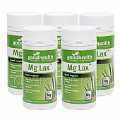 굿헬스 Mg Lax 60캡슐 배변활동 5통