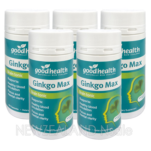 굿헬스 징코 맥스 120캡슐 5통