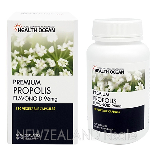 (최고급) 최고함량 헬스오션 프로폴리스 3200mg(최고순도 플라보노이드 96mg) 180캡슐 1통