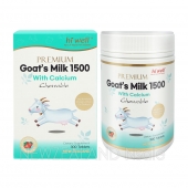  하이웰 프리미엄 산양유 1500mg 300정 딸기맛(칼슘이 우유의 10배) 1통