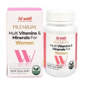 하이웰 여성용 프리미엄 멀티비타민 미네랄 60캡슐(베지캡슐) 1통
