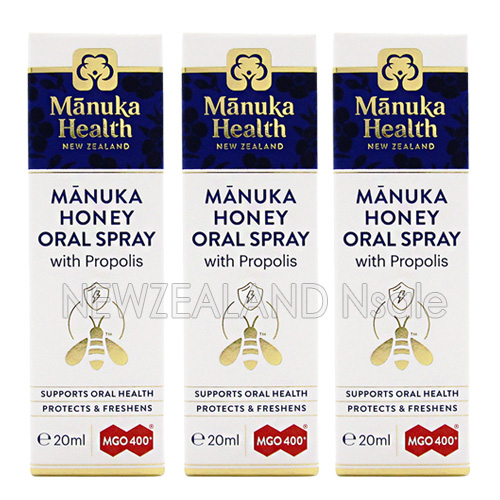 마누카헬스 마누카헬스 마누카허니 & 프로폴리스 오럴스프레이 20ml 3통