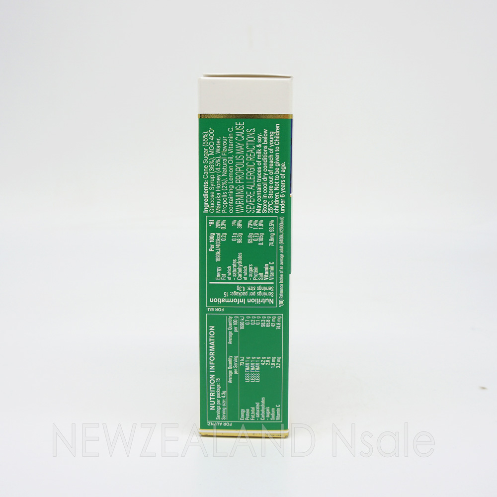 마누카헬스 마누카허니 프로폴리스 드롭(캔디)-15개입