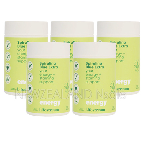 라이프스트림 스피루리나 블루 엑스트라 500정 5통