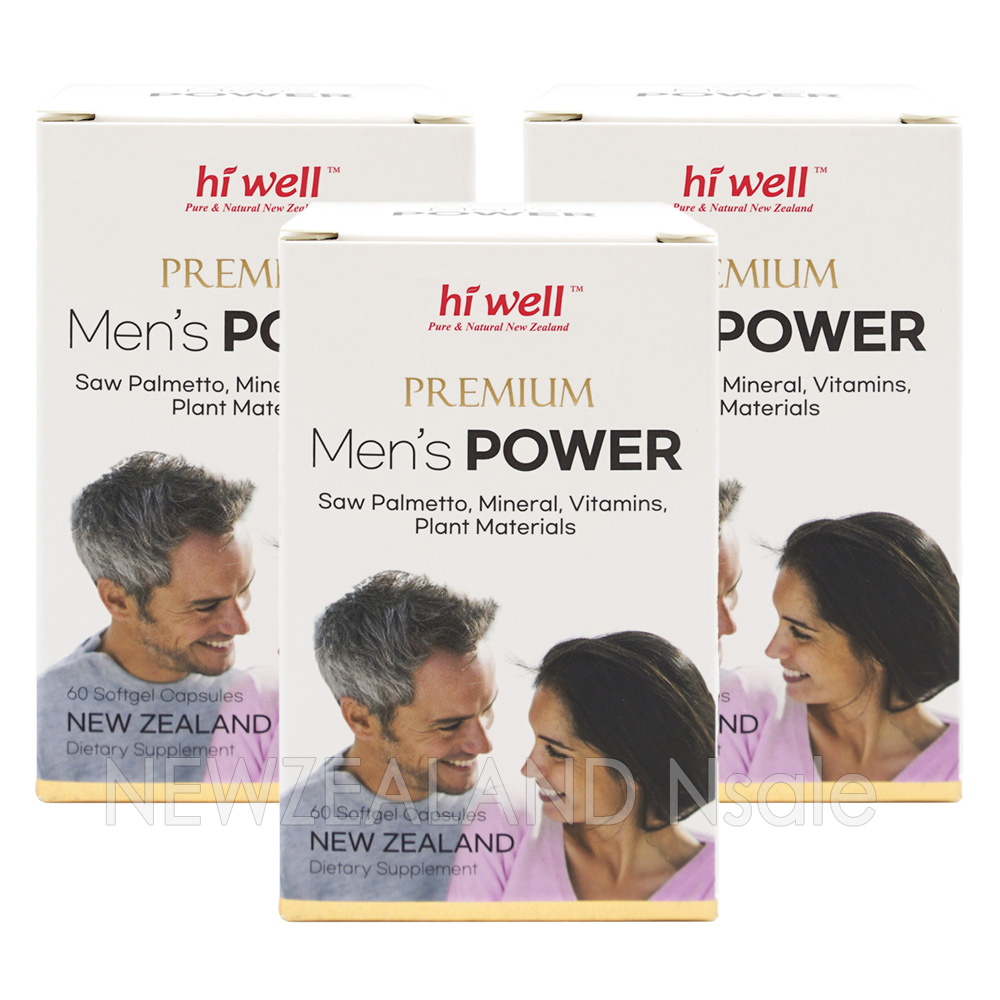 하이웰 프리미엄 맨스파워 쏘팔메토+라이코펜 프로스테이트 60캡슐 3통