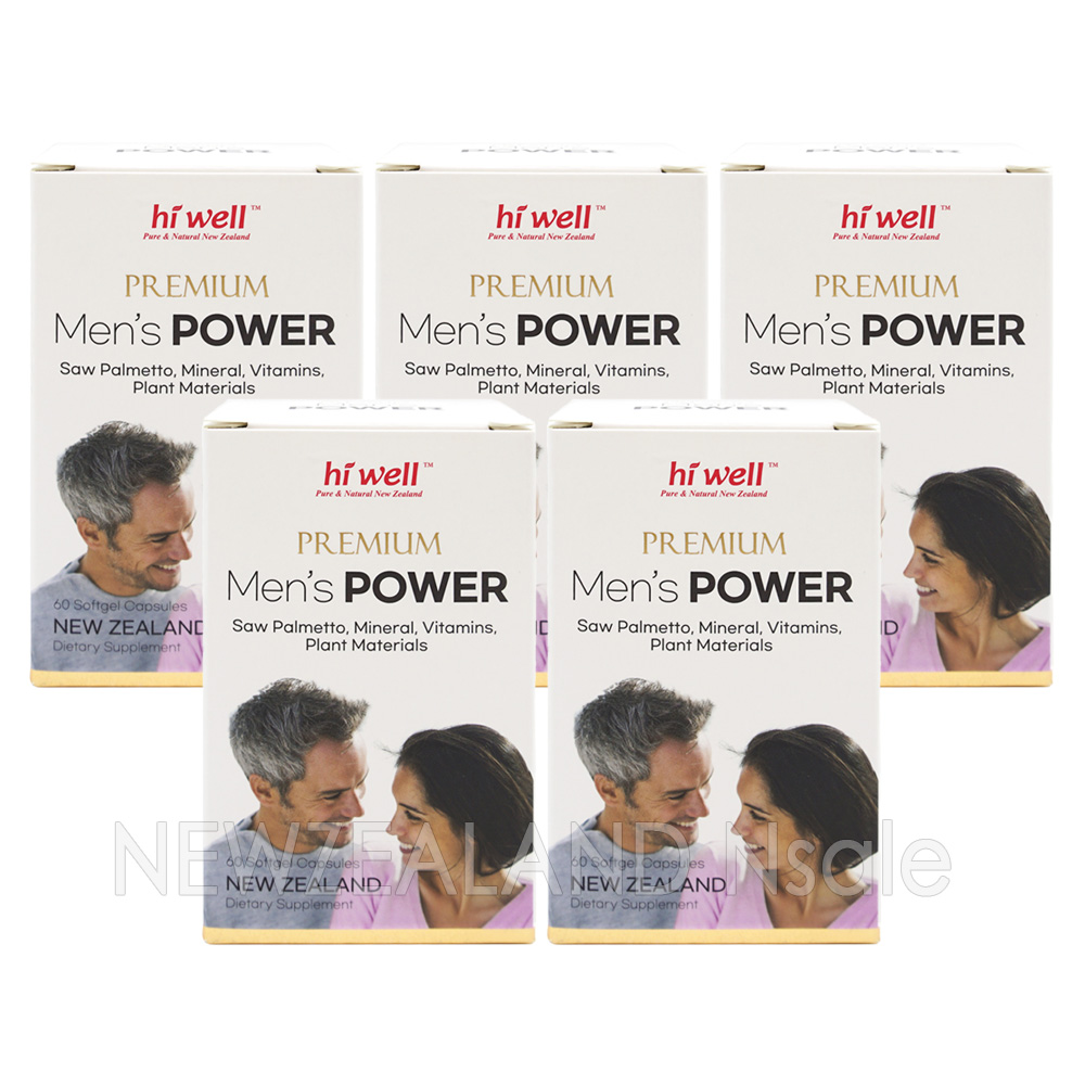 하이웰 프리미엄 맨스파워 쏘팔메토+라이코펜 프로스테이트 60캡슐 5통