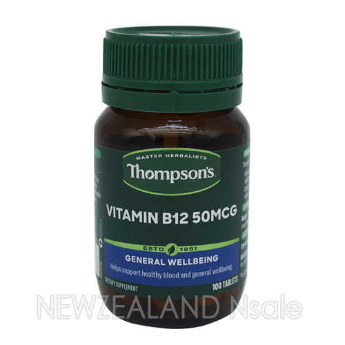 톰슨 비타민 B12 50mcg 100정 1통