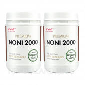하이웰 프리미엄 유기농 노니캡슐 2000mg 200캡슐 2통
