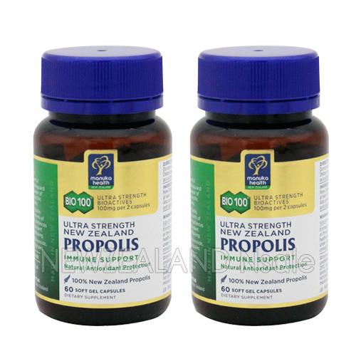 마누카헬스 프로폴리스 BIO100 60캡슐 2통