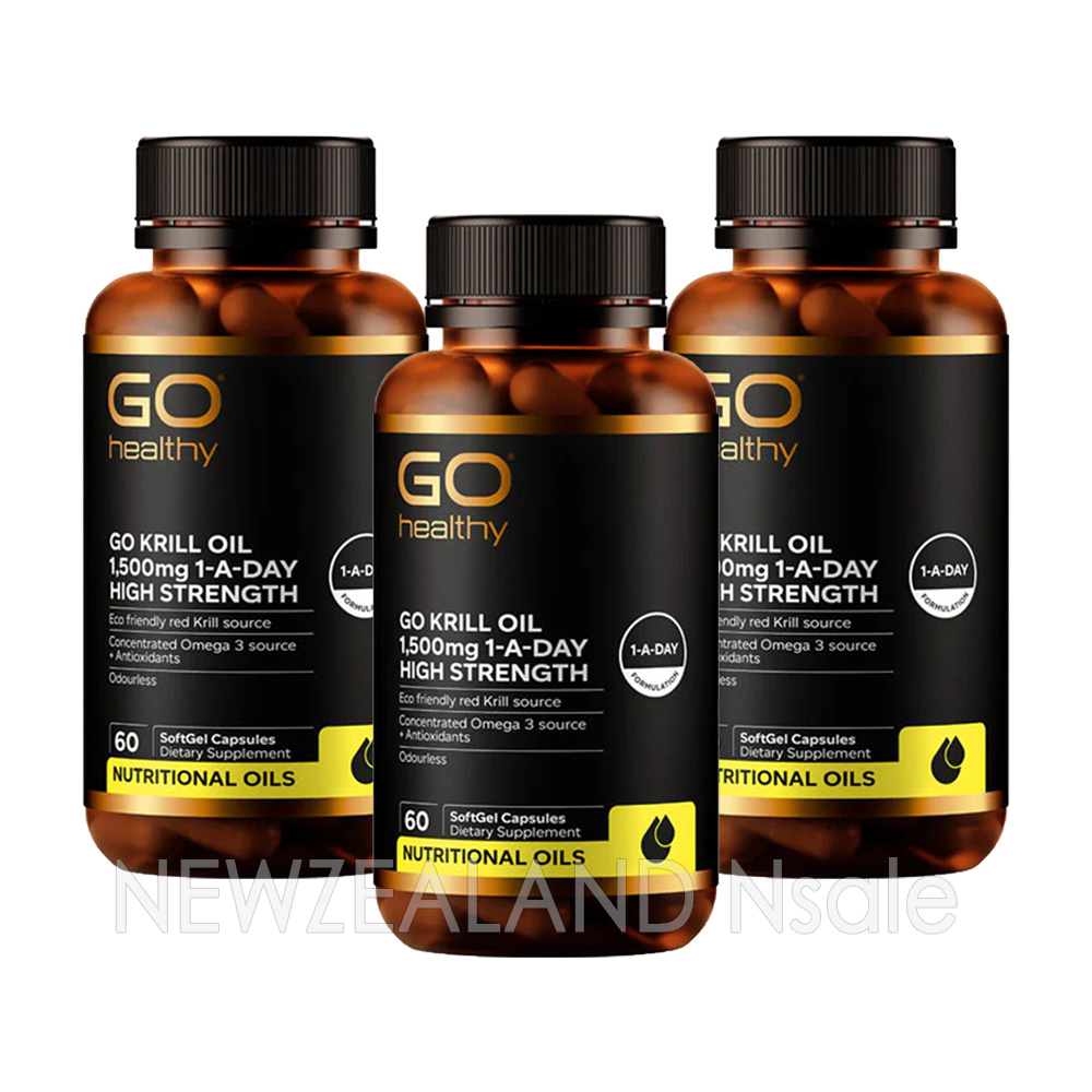 고헬씨 고 크릴오일 1500mg 원어데이 60캡슐 3통