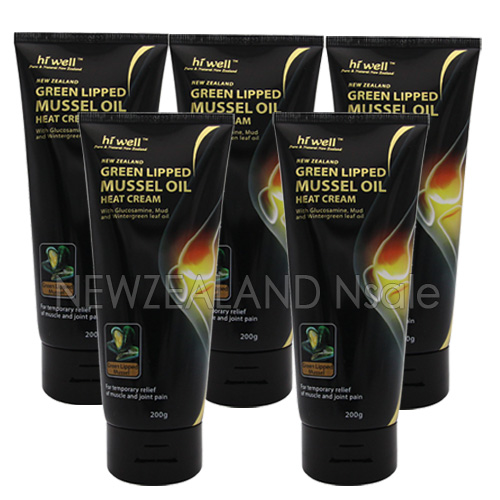 하이웰 초록입홍합 오일 힛트 크림 200g 5개