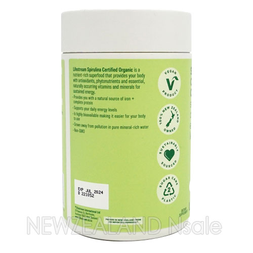 (오더베이스) 라이프스트림 유기농 스피루리나 500정 1통