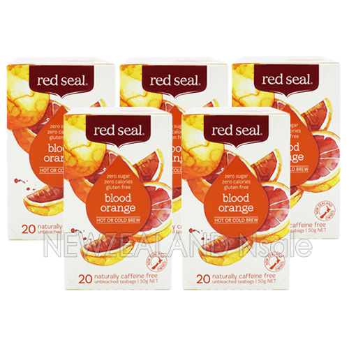 레드씰 블러드 오렌지 (blood orange) 20티백 5통
