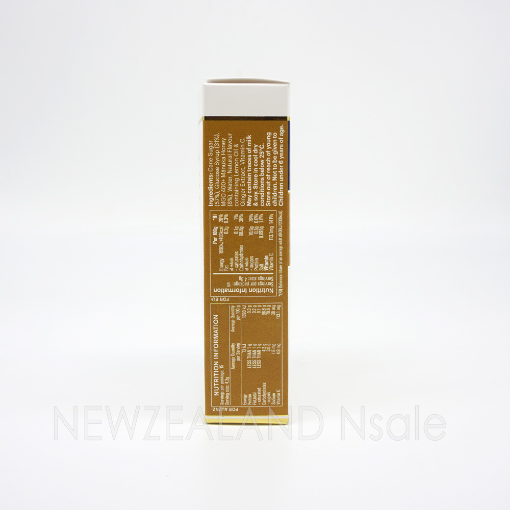 마누카헬스 마누카허니 진저&레몬 드롭(캔디) -15개입