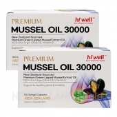 하이웰 프리미엄 초록입홍합 오일 30000mg 120캡슐 2통