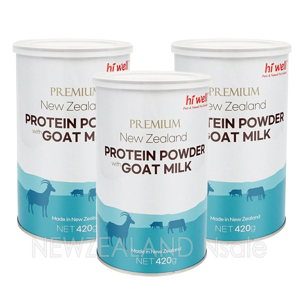 하이웰 프리미엄 뉴질랜드 단백질파우더(with 산양유) 420g 3통