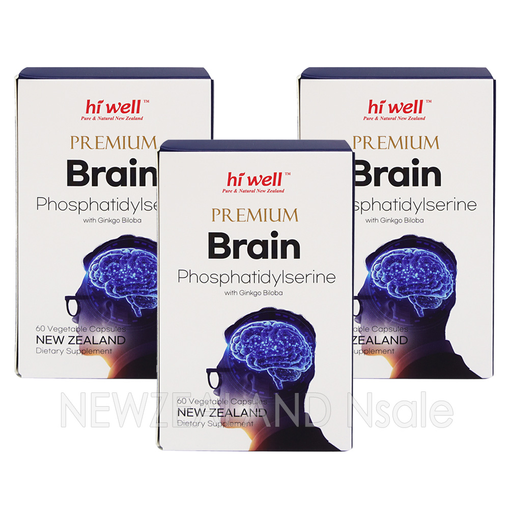 하이웰 프리미엄 브레인 포스파티딜세린 60베지캡슐 3통